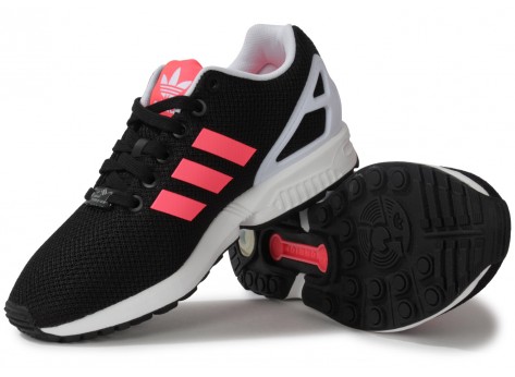 adidas zx flux femme noir et rose